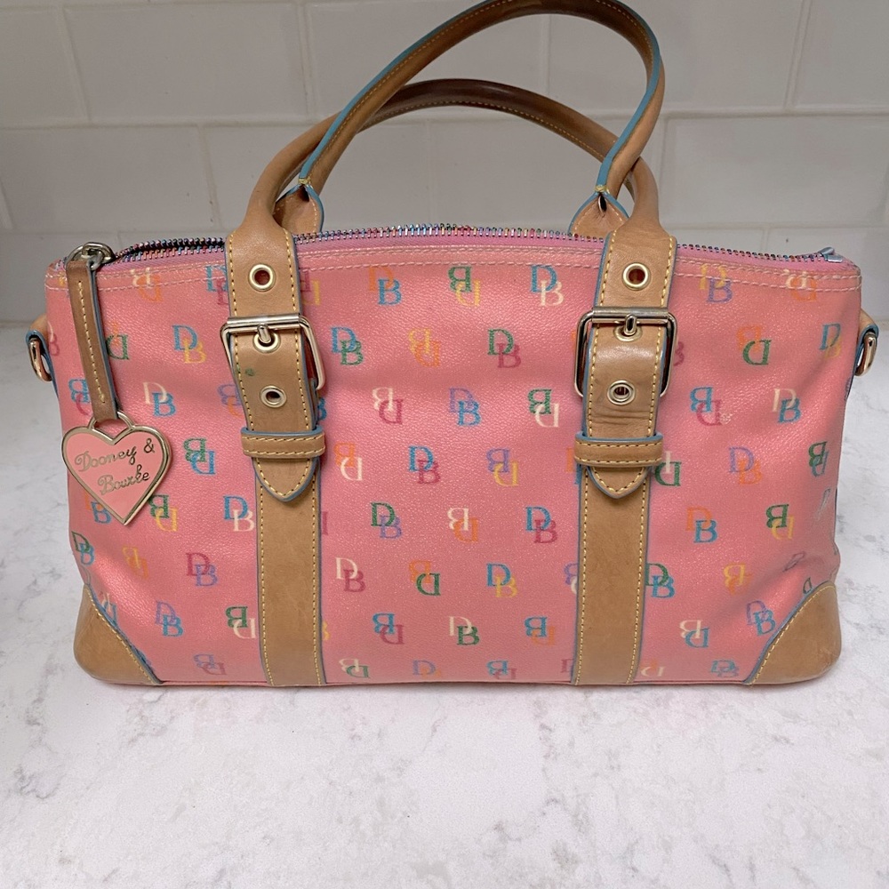 Dooney & Bourke “Pretty n Pink” satchel purse.